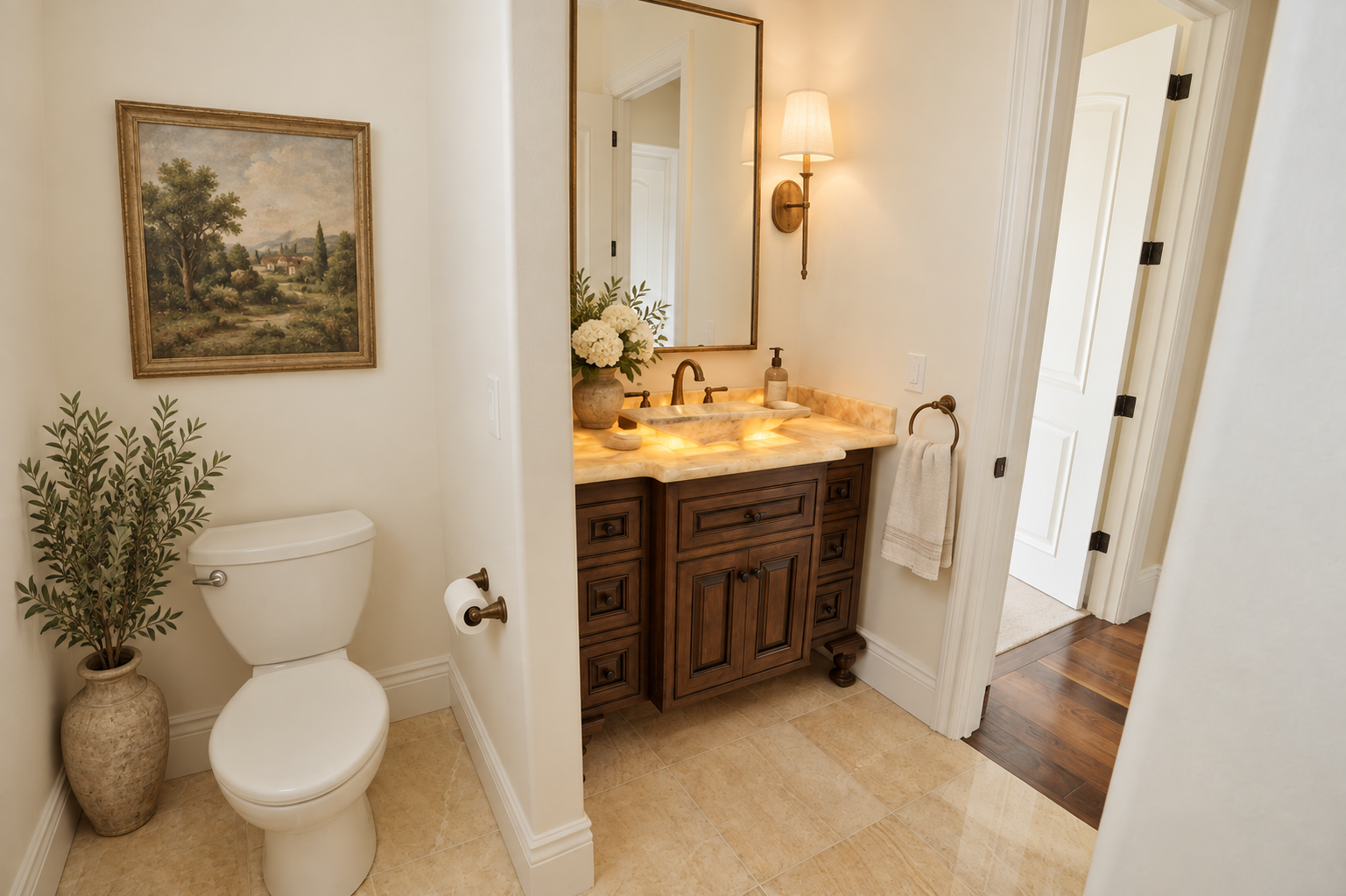Powder room