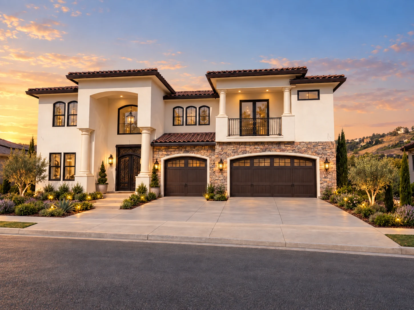 Mediterranean Ridge: mediterranean front elevation rendering